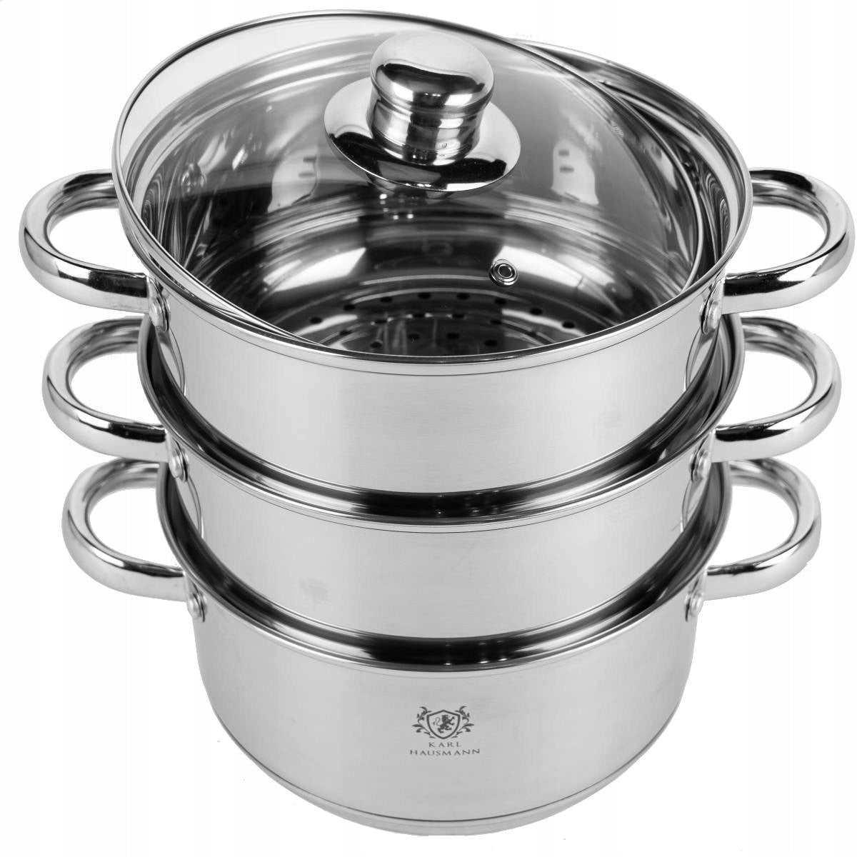 STEAMING POT 2,4L STEAMER STAINLESS STEEL LID INDUCTION EAN (GTIN) 5905155003652
