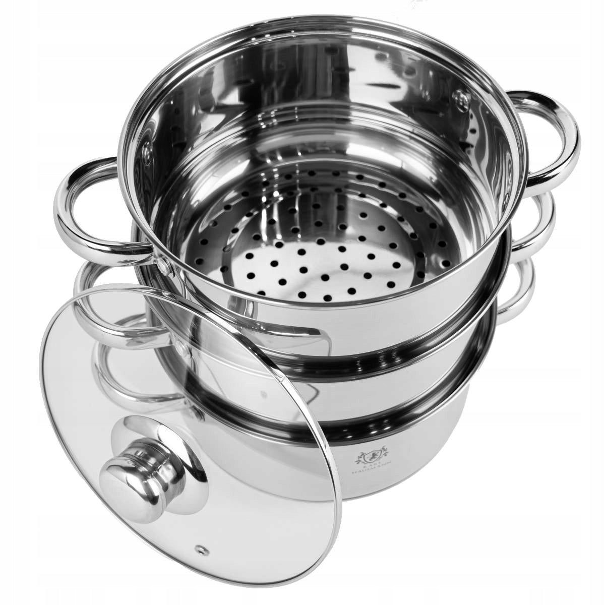 STEAMING POT 2,4L STEAMER STAINLESS STEEL LID INDUCTION Manufacturer code 5905155003652
