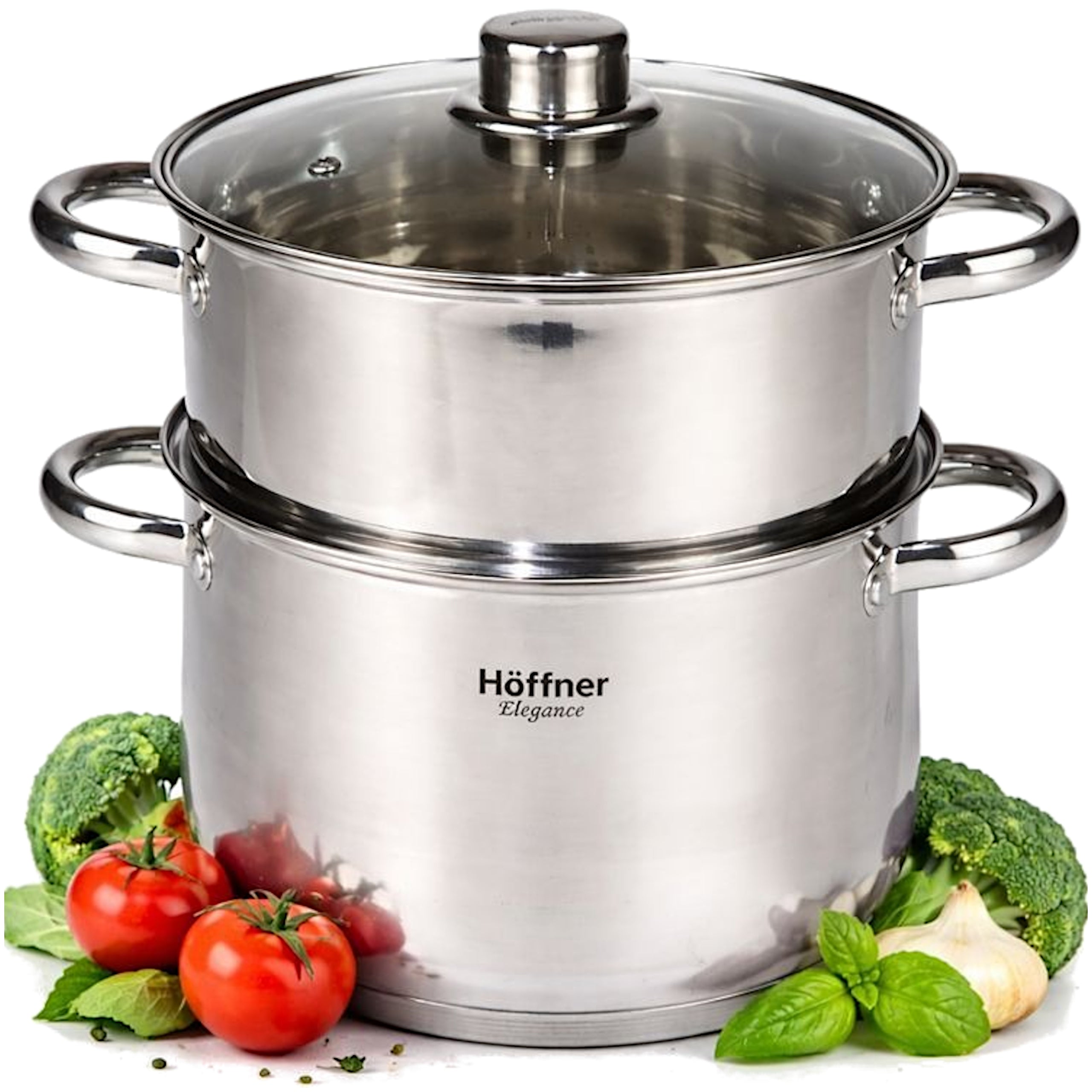 STEAMING POT STEAMER 3 L POT INDUCTION GAS POTS