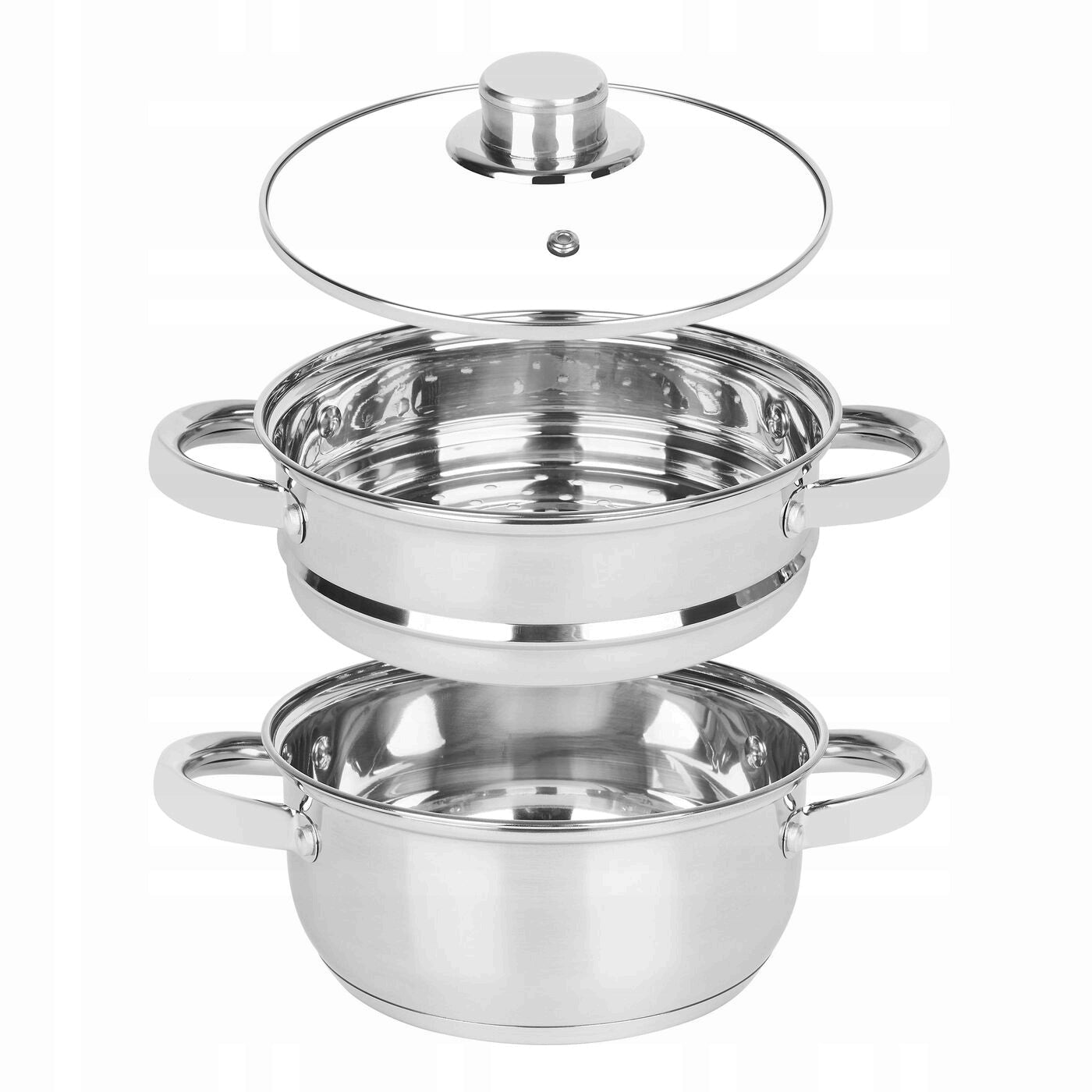 STEAMING POT induction gas 2L steamer STRAINER LID Tadar Manufacturer code 5907558774726
