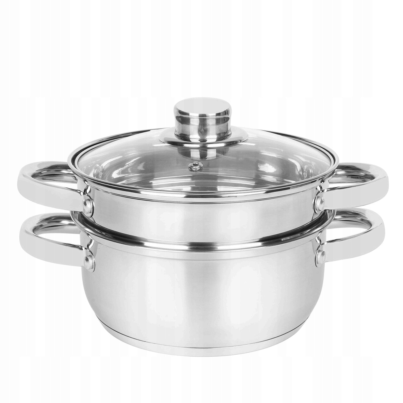 STEAMING POT induction gas 2L steamer STRAINER LID Tadar Packaging status original