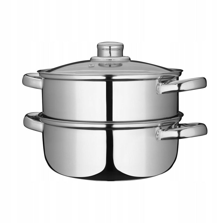 STEAMING POT with lid 20cm 2,8L STEAM INSERT 9884