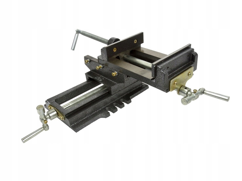 STEEL CROSS MACHINE VISE 125mm