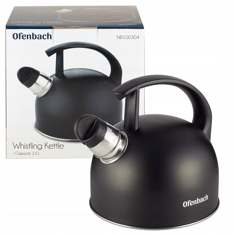 STEEL KETTLE WITH WHISTLE INDUCTION GAS OFENBACH EAN (GTIN) 5903148927138