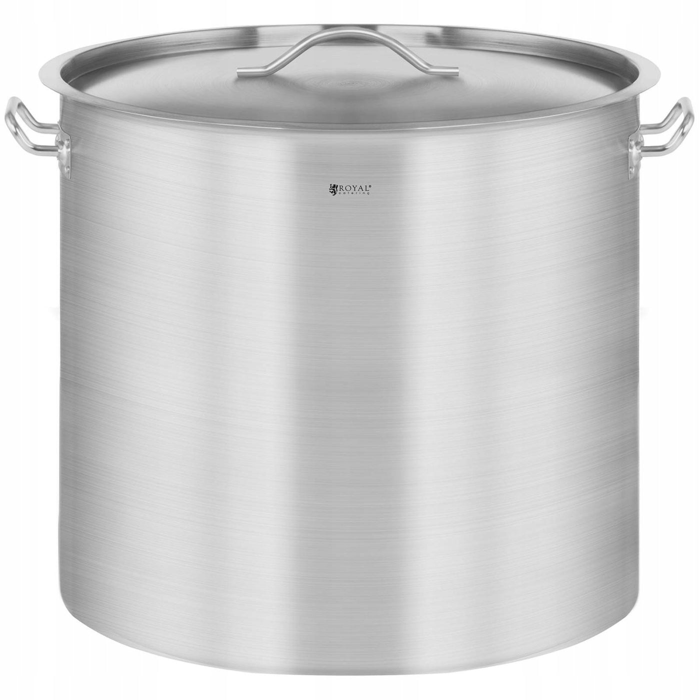 STEEL POT BOILER INDUCTION WITH LID 50 LITERS.