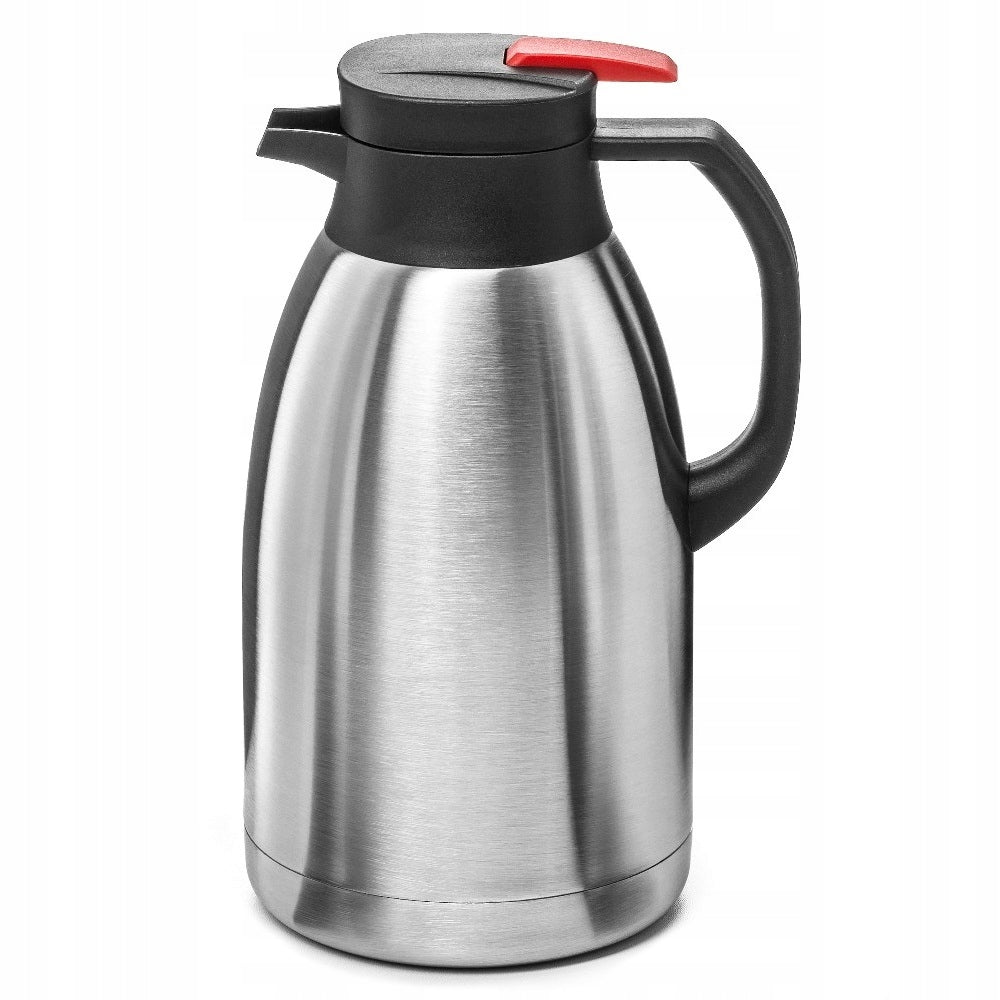 STEEL THERMOS WITH BUTTON 2L FORGAST FG05820