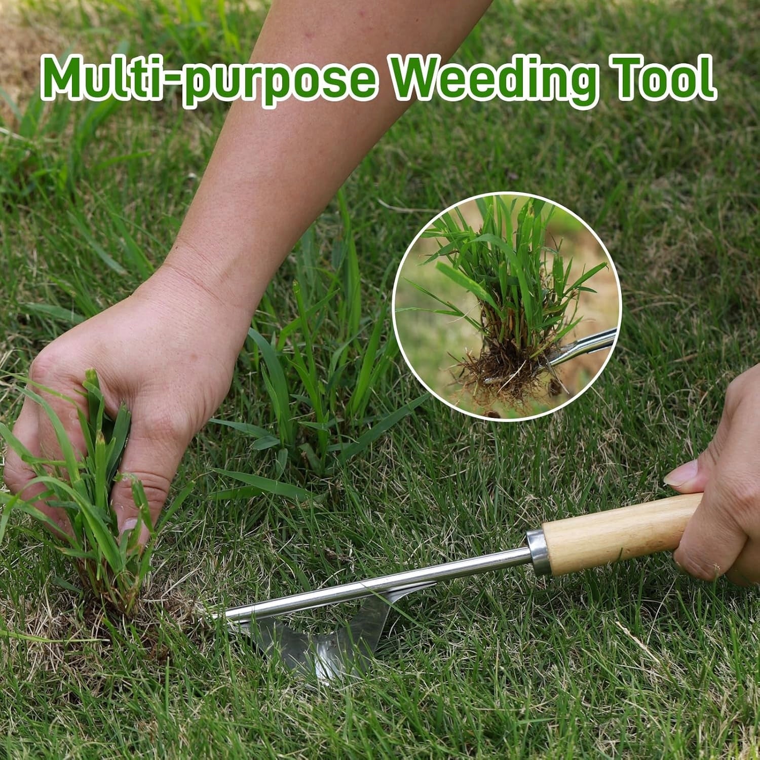 STEEL WEED REMOVAL TOOL WITH WOODEN HANDLE Customs tariff code 82013000