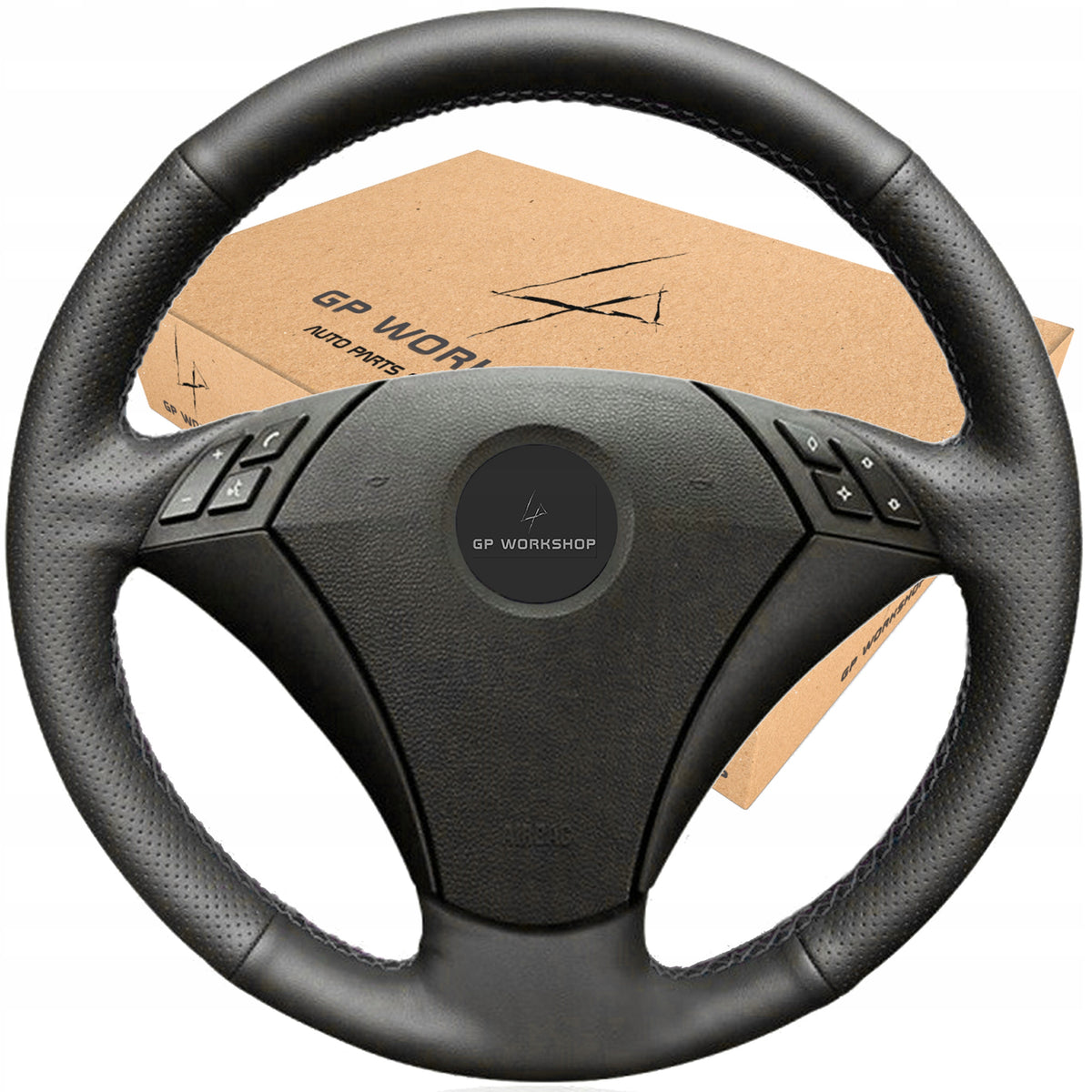 STEERING WHEEL COVER FOR BMW 5 SERIES E60 E61 TOURING Manufacturer's catalog number 5905600790939GPworkshop