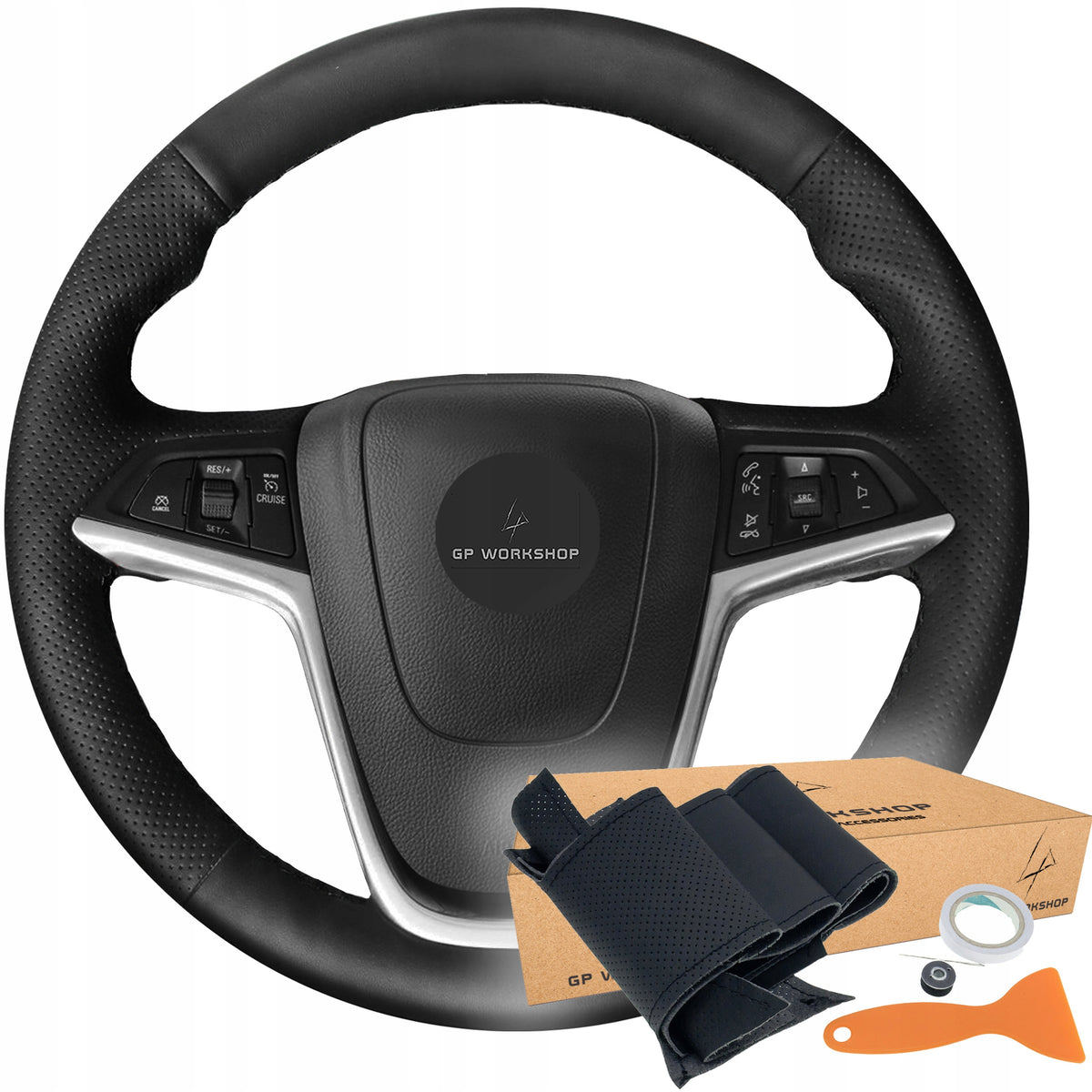 STEERING WHEEL COVER HEM FOR OPEL ASTRA INSIGNIA MERIVA ZAFIRA