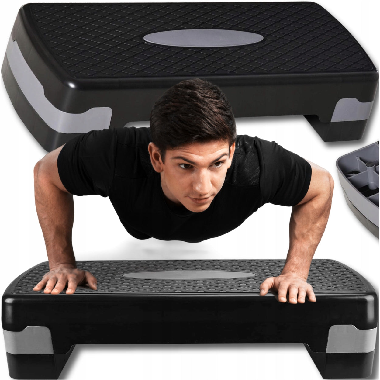 STEP FOR EXERCISE AEROBICS FITNESS STEPS STEPPER Modular platform Brand Care Life