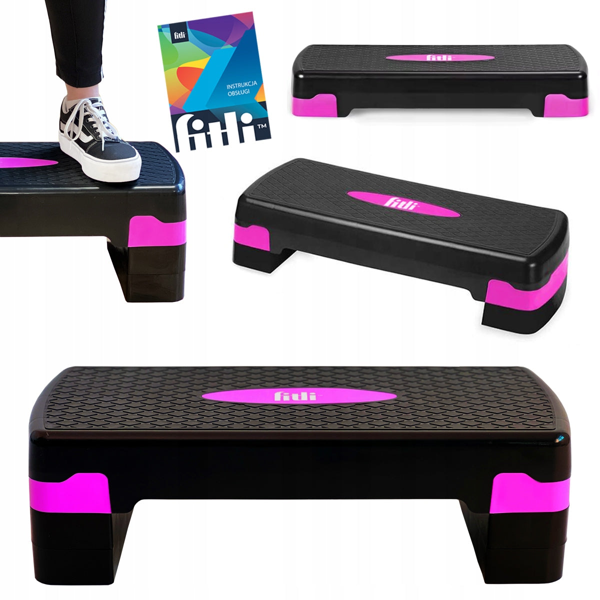 STEP FOR EXERCISE Fitness Aerobic PLATFORM DEGREE BALANCE TRAINER 3 DEGREES
