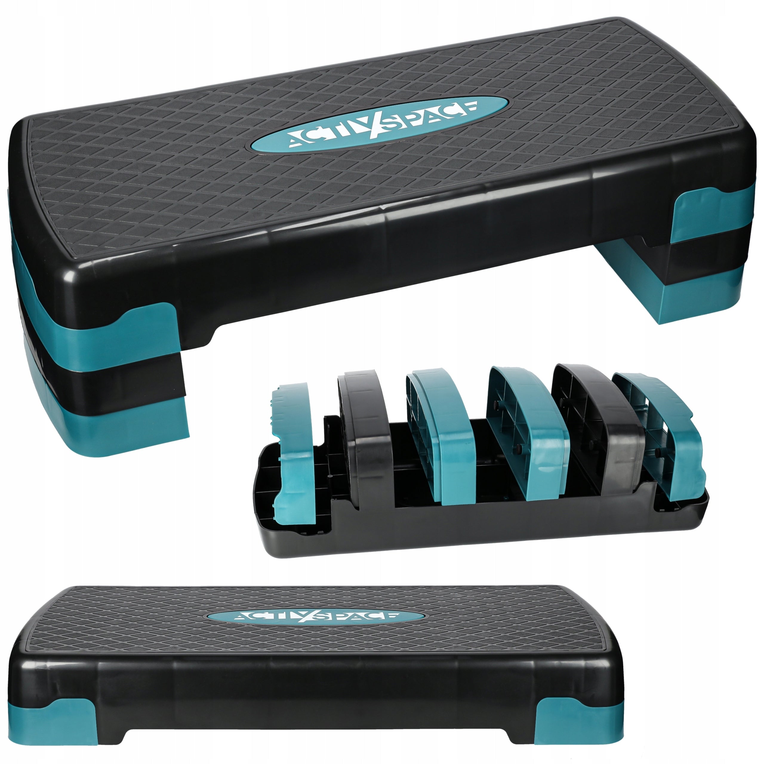 STEP FOR FITNESS AEROBICS EXERCISES 3 DEGREES STEPPER MODULAR PLATFORM