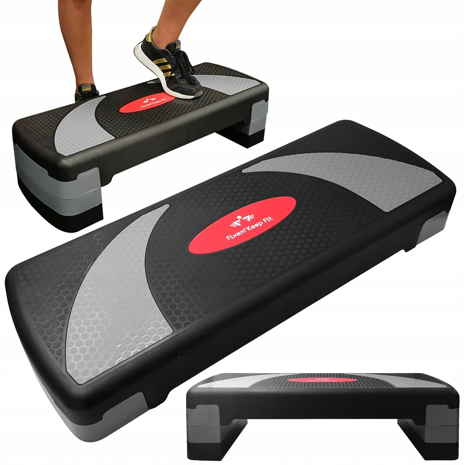 STEP PLATFORM FOR EXERCISE FITNESS TRAINING AEROBICS 3 DEGREES STEP DEGREE