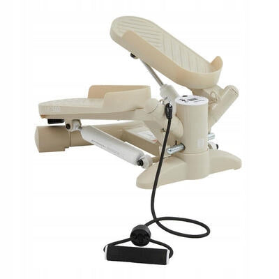 STEPPER STRAIGHT WITH EXERCISE CORDS COUNTER LCD FITNESS ADJUSTMENT Manufacturer code 4491375