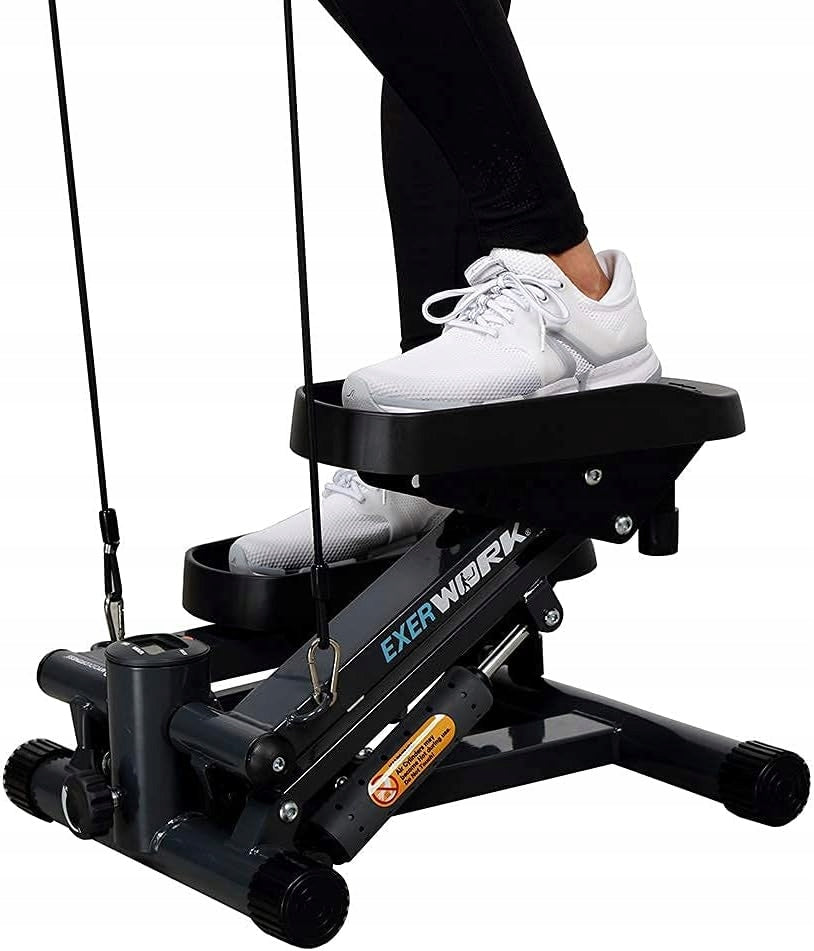 STEPPER Straight for Fitness Stepper with Cables STEP Exercises BLUETOOTH Counter
