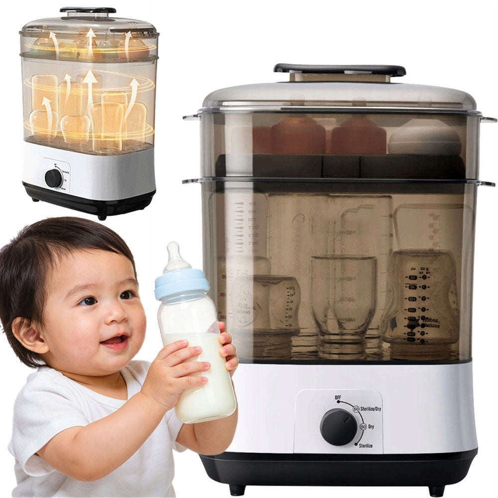 STERILIZER BOTTLE DRYER 3IN1 630W AUTOMATIC STORAGE MODE