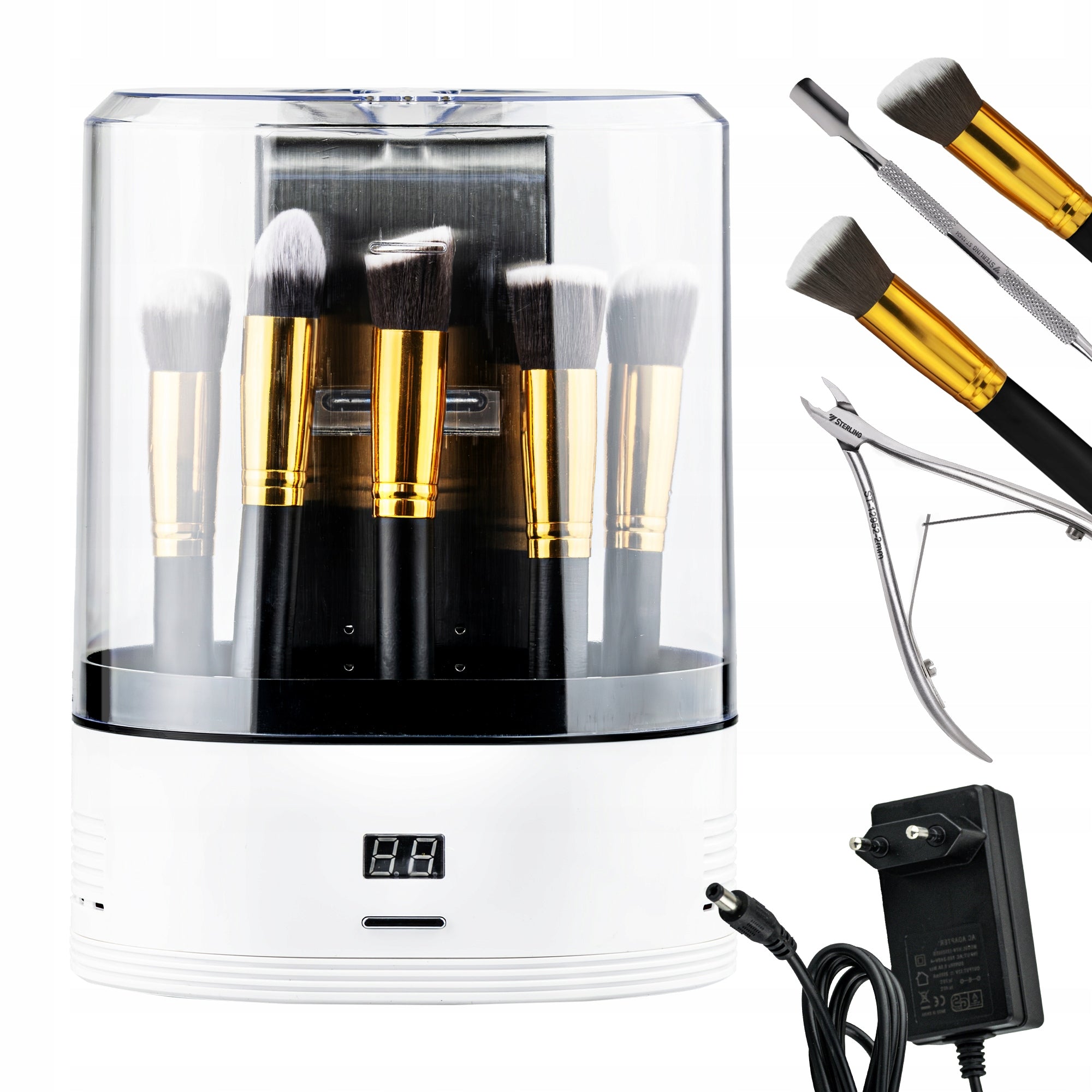 STERILIZER FOR COSMETIC TOOLS PLASMA DISINFECTION CONTAINER