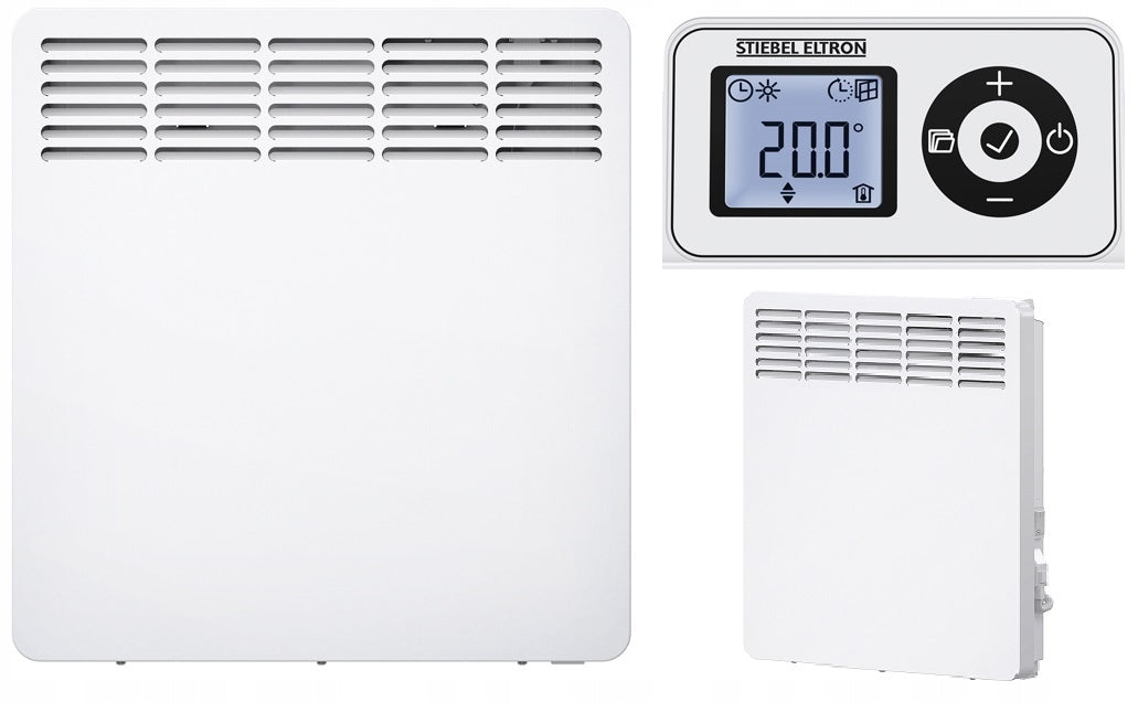 STIEBEL CWM 1000 ELECTRIC HEATER 1 KW WALL CONVECTOR 1000W WITH LCD