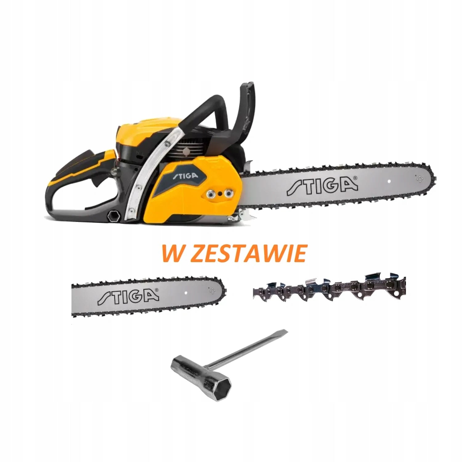 STIGA CS 755 - Diesel saw 52 cm3 2,3 kW 45 cm - 240521802/ST1 Brand Stiga