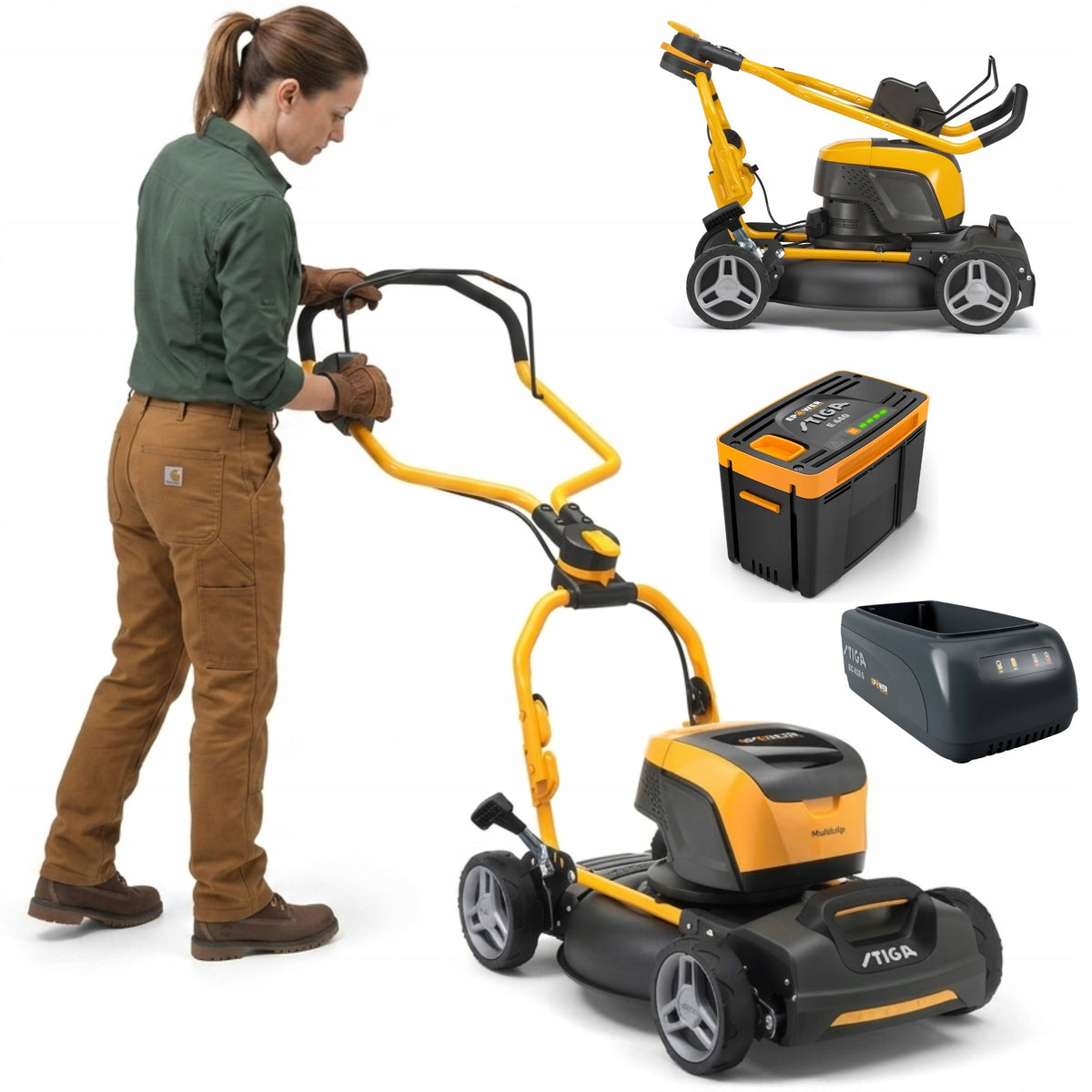 STIGA Multiclip 547e 48 V 4 Ah | 45 cm