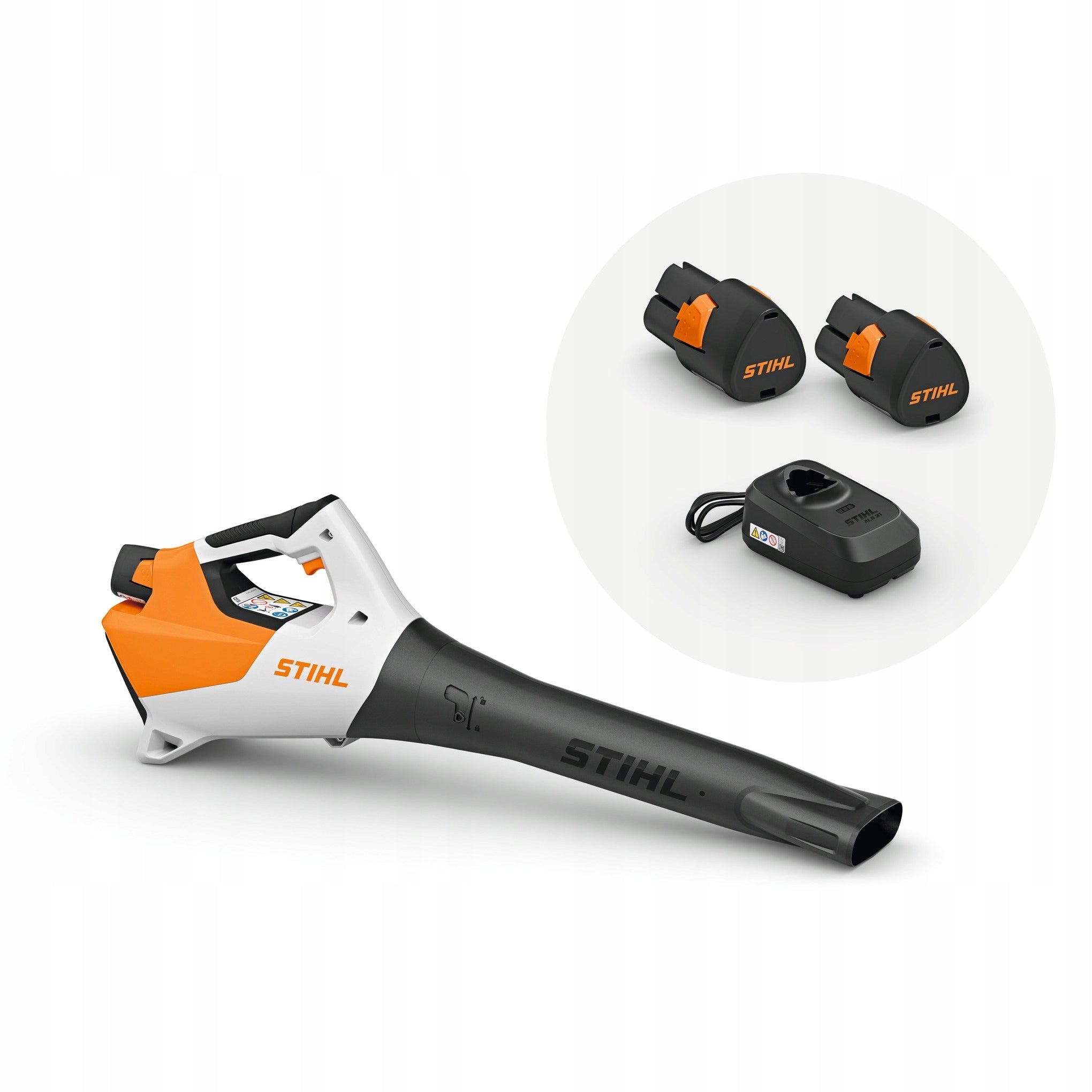 STIHL BGA 30 SET CORDLESS LEAF BLOWER SET 2xAS2 ALS31 QUIET