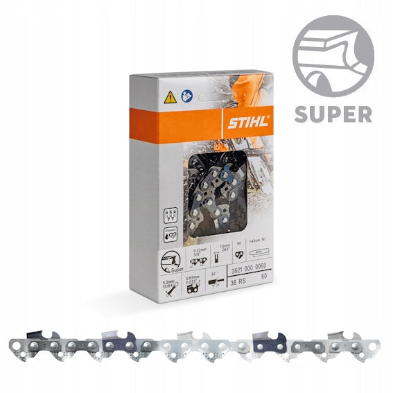 STIHL Picco Super cutting chain .325 1.6 62 links MS 271, 261 FULL CHISEL