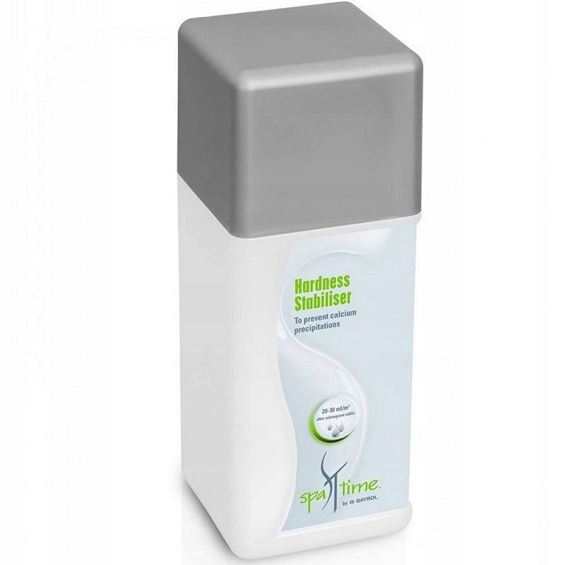 STONE DEPOSIT agent in a SPA POOL, jacuzzi BAYROL for water turbidity, 1L