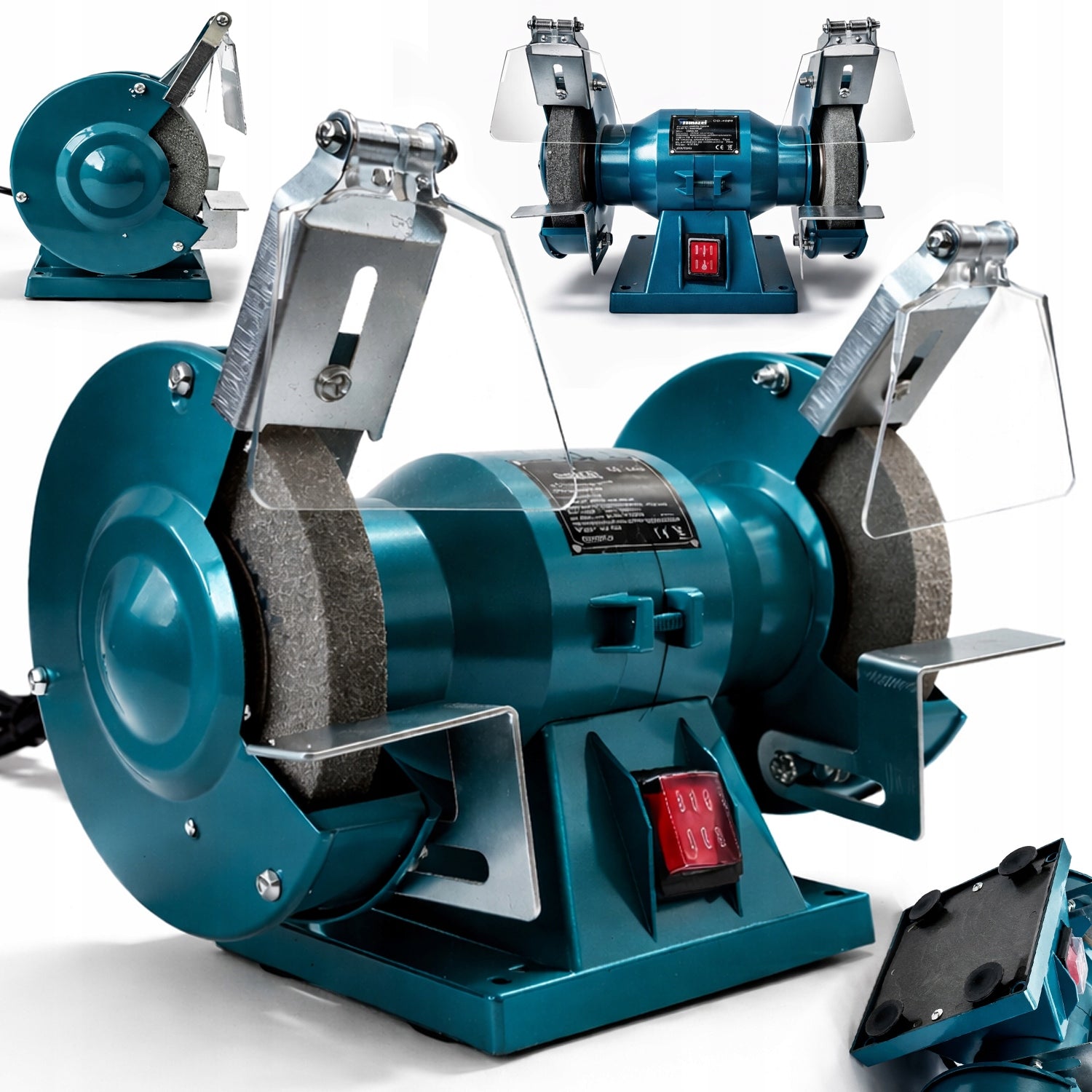STONE TABLE GRINDER 2X STONE 150mm STATIONARY FREE START 1950W