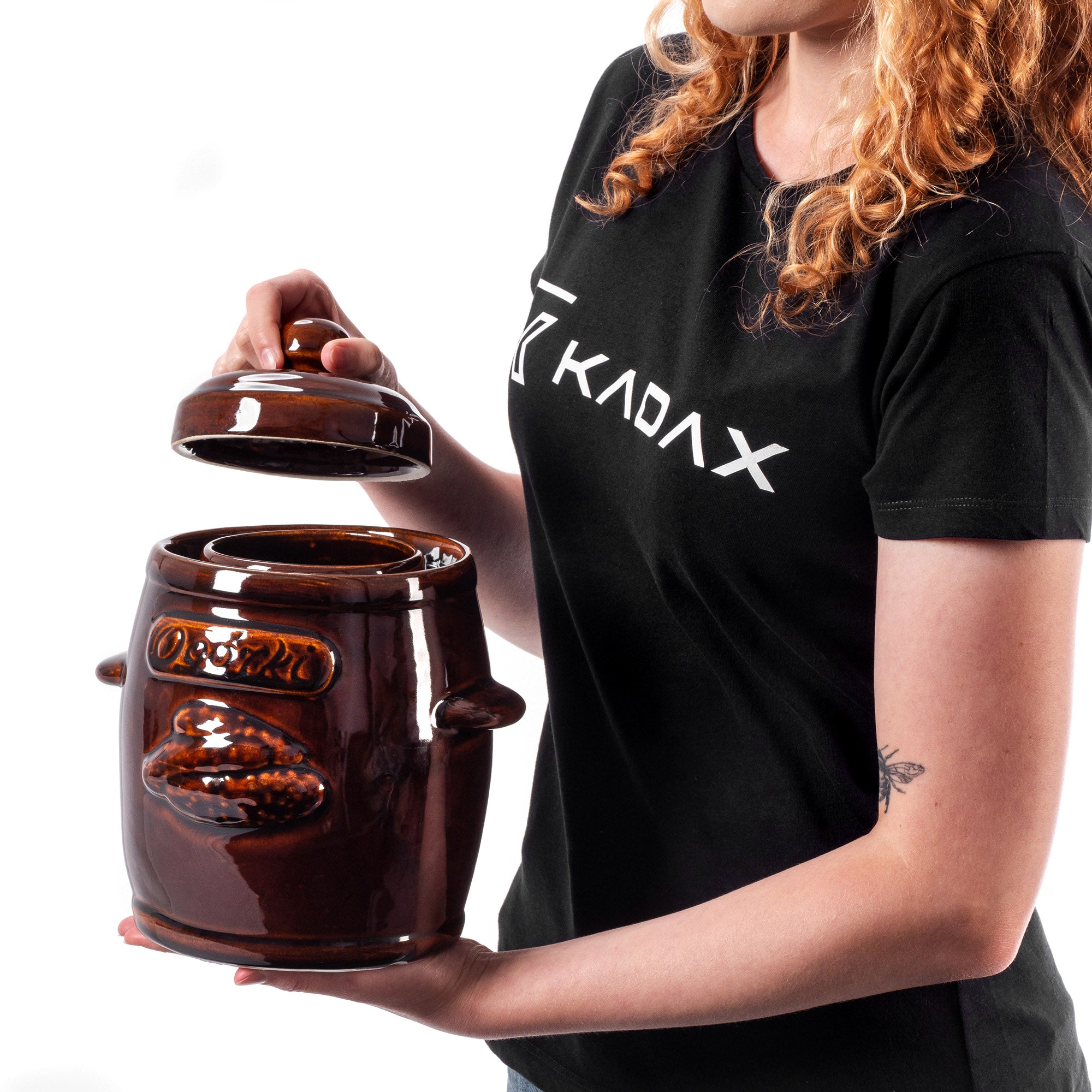 STONEWARE BARREL STONEWARE POT 5L FOR SOURING CABBAGE, CUCUMBERS, COLLAR Manufacturer code K9587