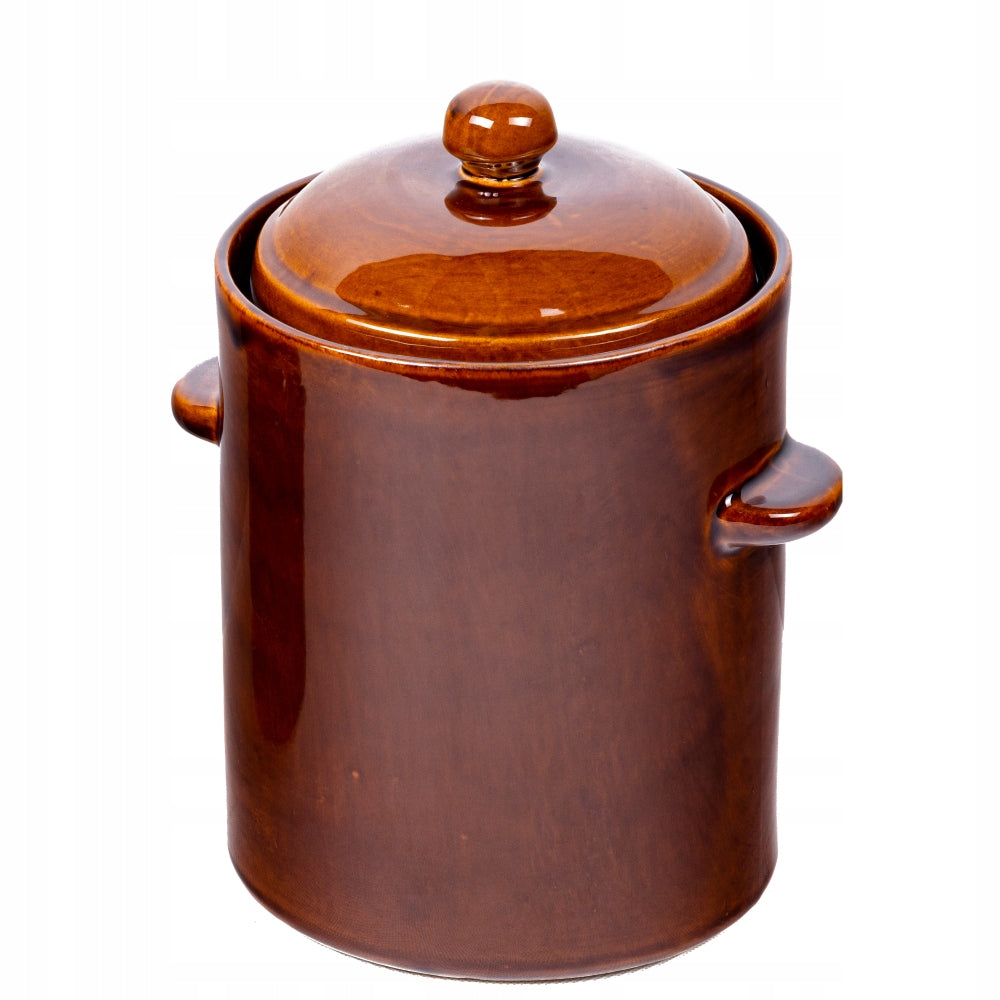 STONEWARE POT barrel for pickling cabbage 10l K3