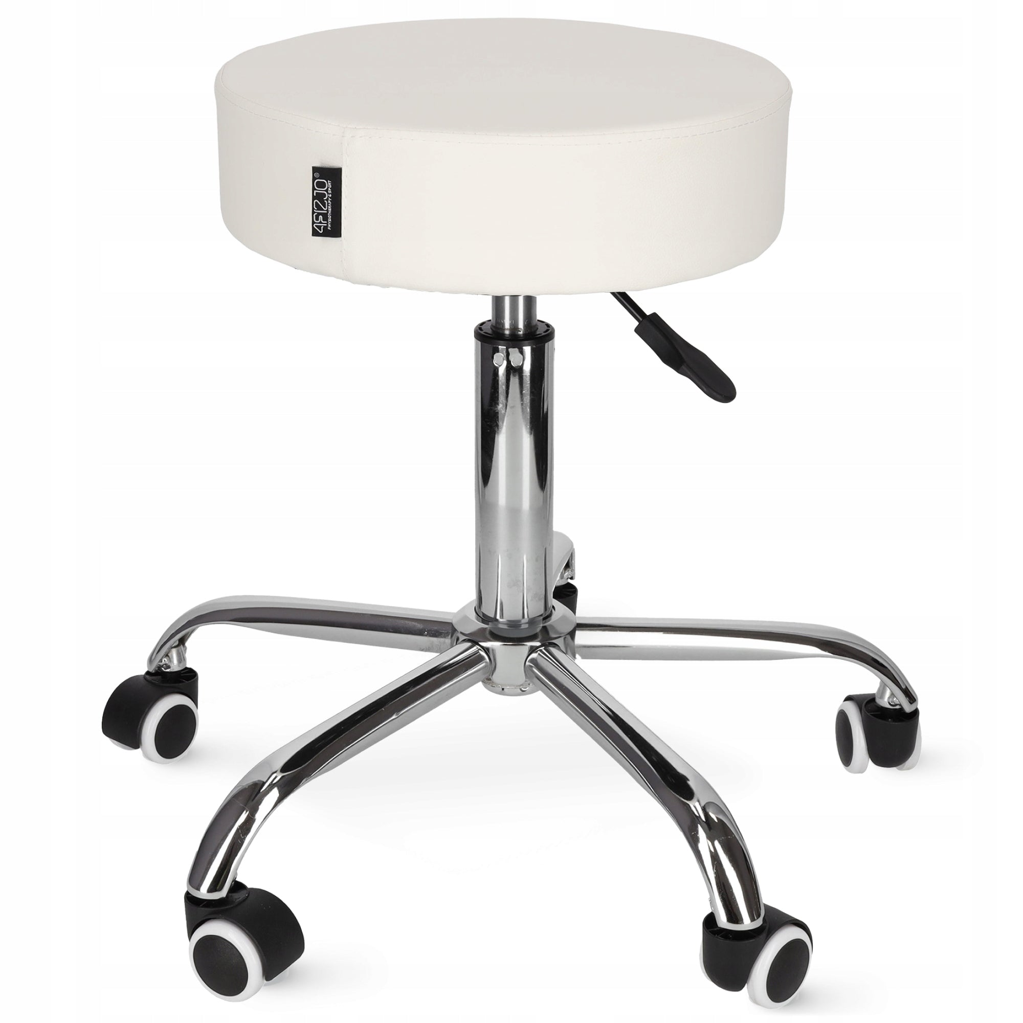 STOOL SWIVEL CIRCLE OFFICE EQUIPMENT WITH COSMETIC WHEELS PURE