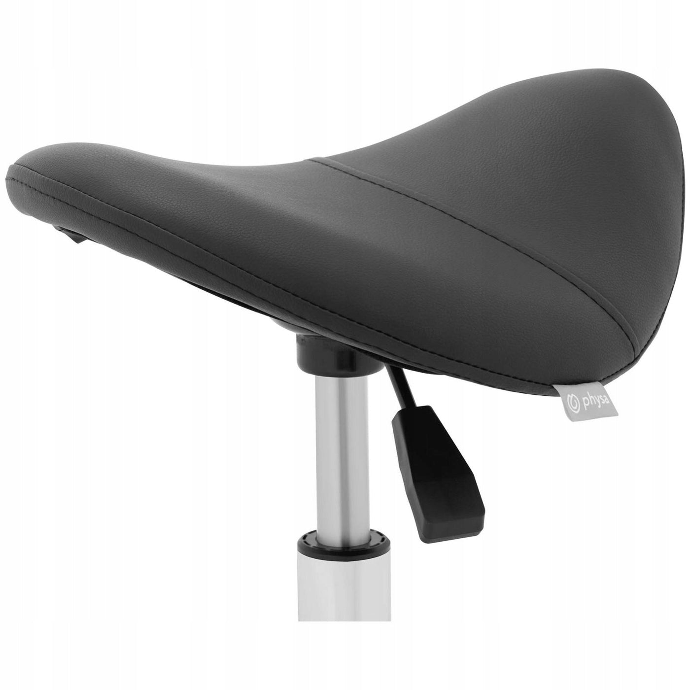 STOOL SWIVEL SADDLE STOOL ON WHEELS Brand Physa