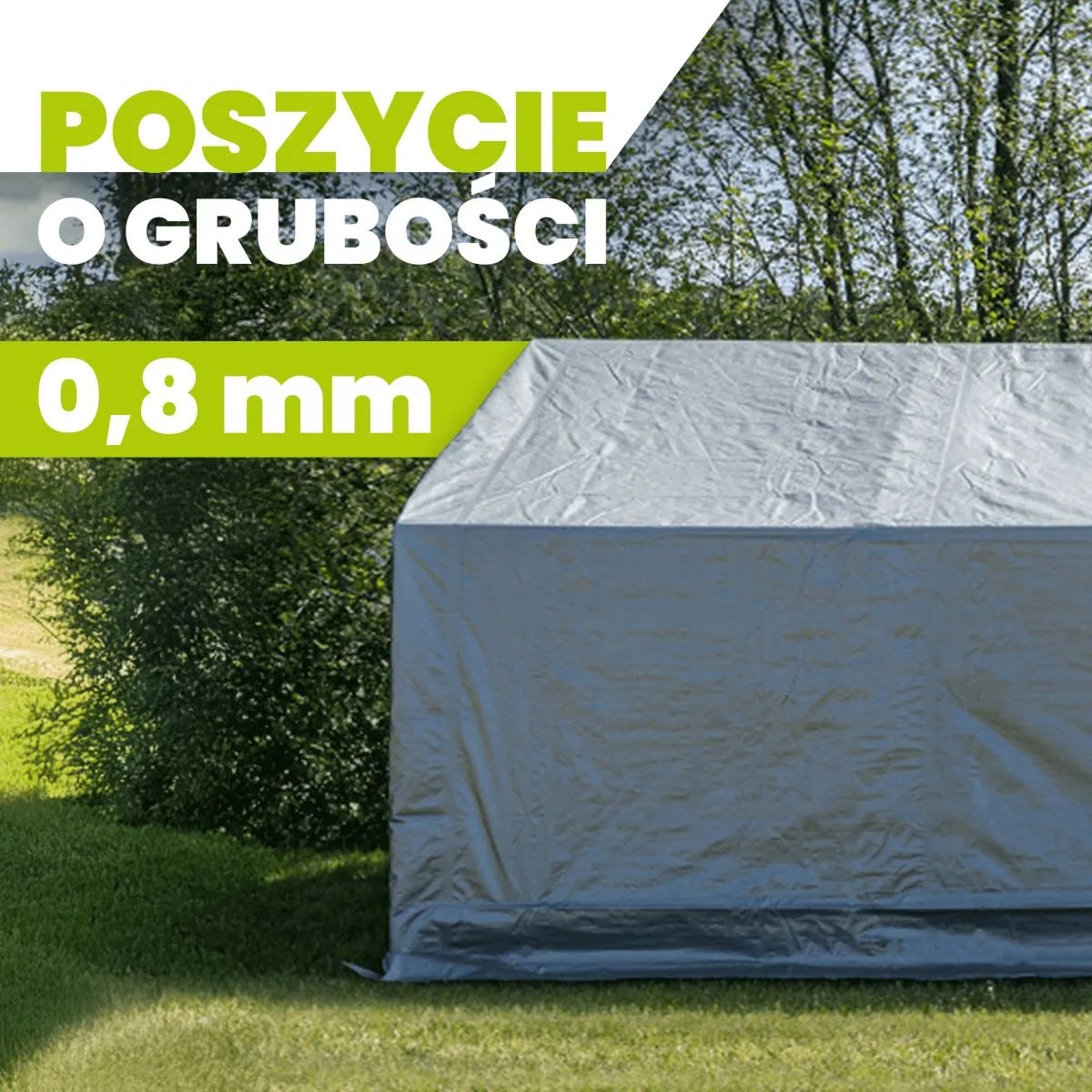 STORAGE GARAGE TENT 3X4 M PE STRONG CARPORT GARAGE WORKSHOP NG 1 Manufacturer Domax