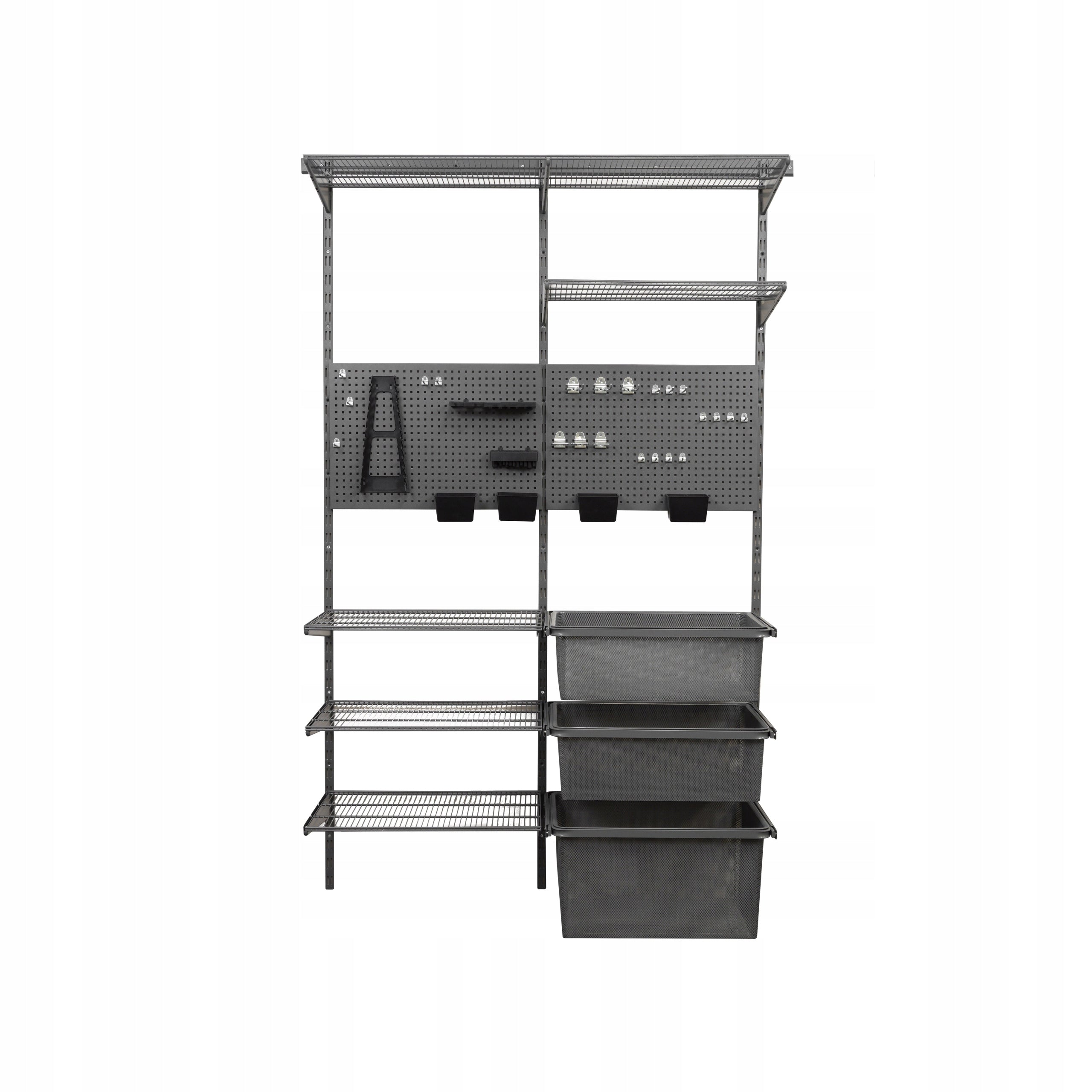 STORAGE RACK INTEGRI GARAGE SYSTEM WORKSHOP STRONG BLACK SET OF 2M2 Manufacturer code 5729522