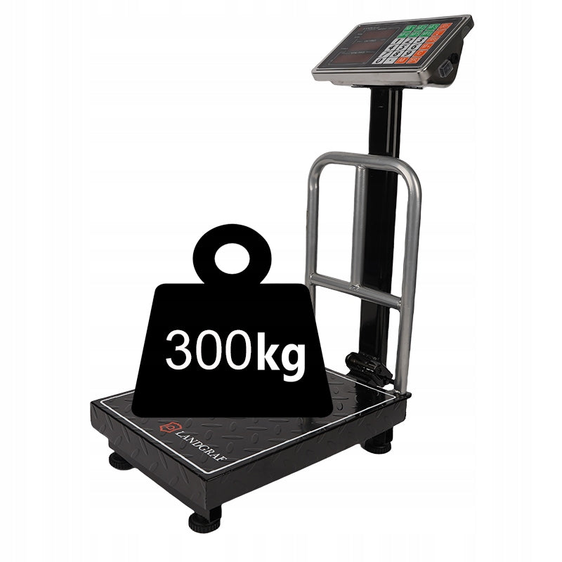 STORAGE SCALE ELECTRONIC LCD 300kg Brand LANDGRAF