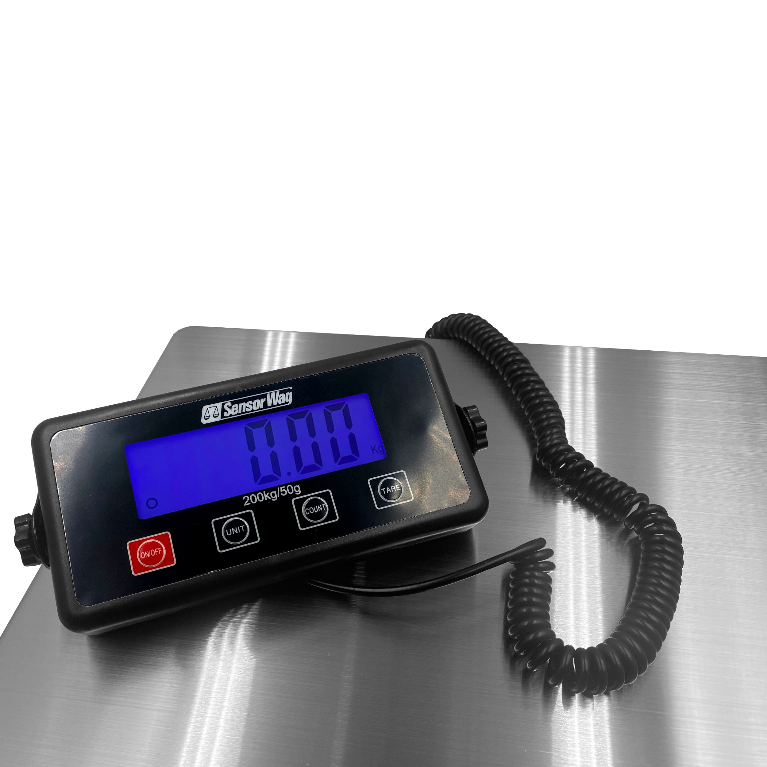 STORAGE SCALE FOR PARCELS UP TO 200kg 38X30CM ELECTRONIC PLATFORM Brand Sensorwag