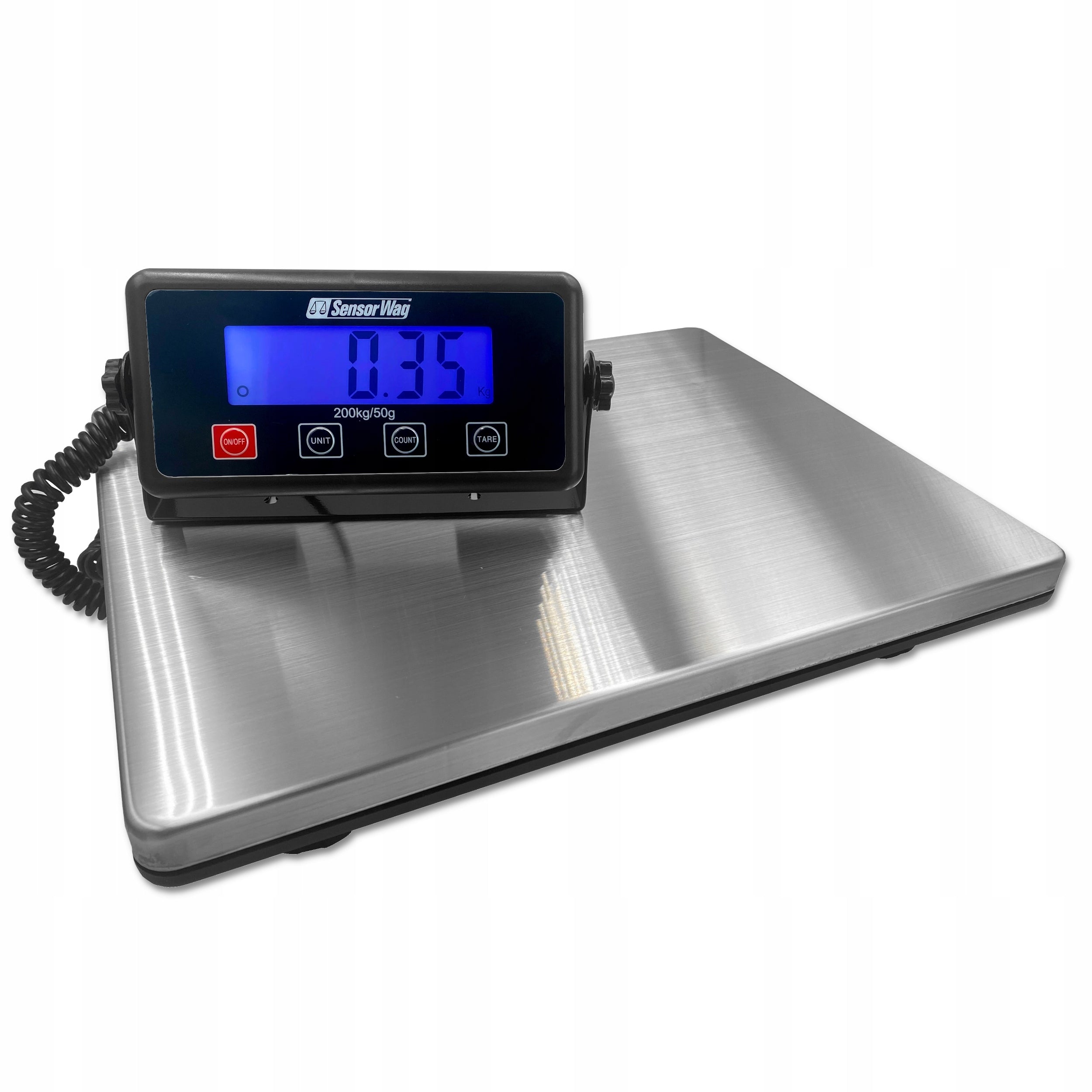 STORAGE SCALE FOR PARCELS UP TO 200kg 38X30CM ELECTRONIC PLATFORM Manufacturer code Waga magazynowa do paczek SW200 200kg