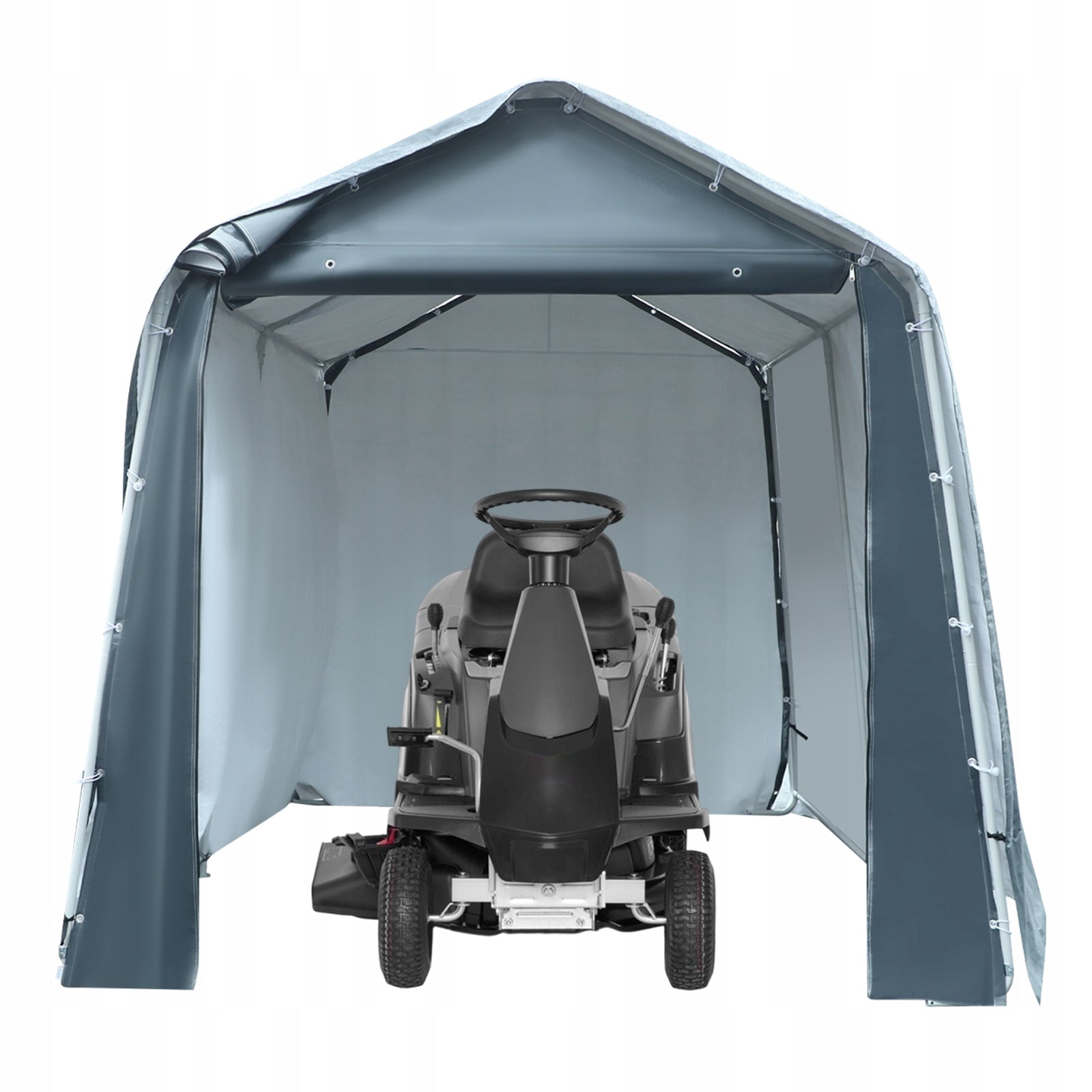 STORAGE TENT 2.4*2.4M GARAGE TENT WATERPROOF OUTDOOR STORAGE SHED