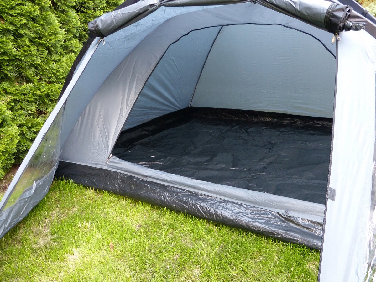 STORM tent tourist tent for 4 people 290x240cm Color gray