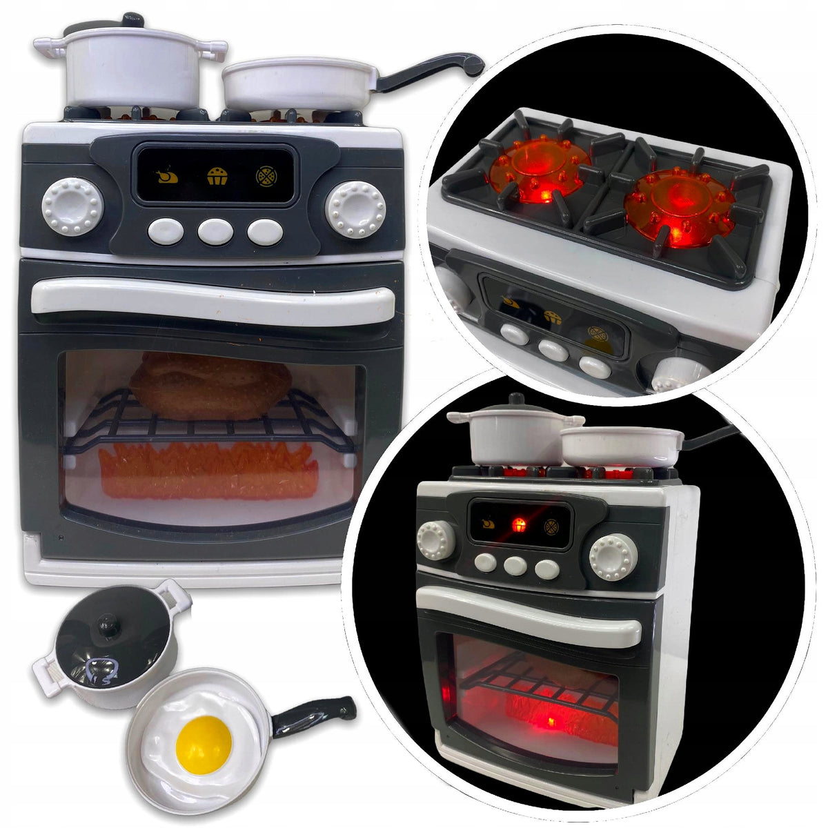 STOVE WITH OVEN HOME FUN AT HOME Color green