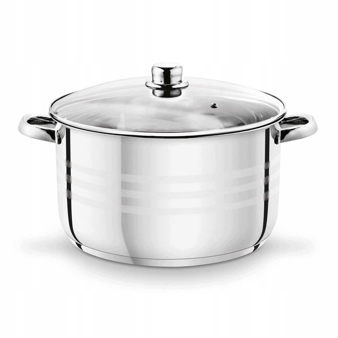 STRAIGHT POT Steel 12 L Gastronomic LARGE Tadar INDUCTION GAS Capacity 12 l