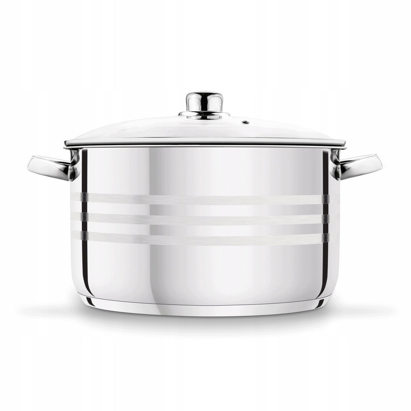 STRAIGHT POT Steel 12 L Gastronomic LARGE Tadar INDUCTION GAS Packaging status original