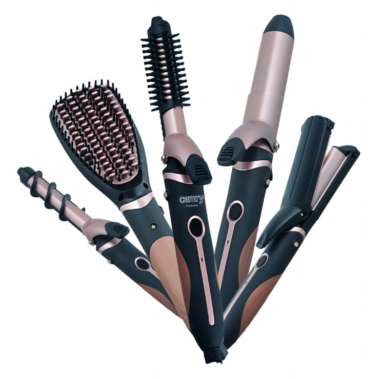 STRAIGHTENER CURLING IRON DRYER CR2024 HAIR STYLING KIT 5IN1 Manufacturer code CR2024