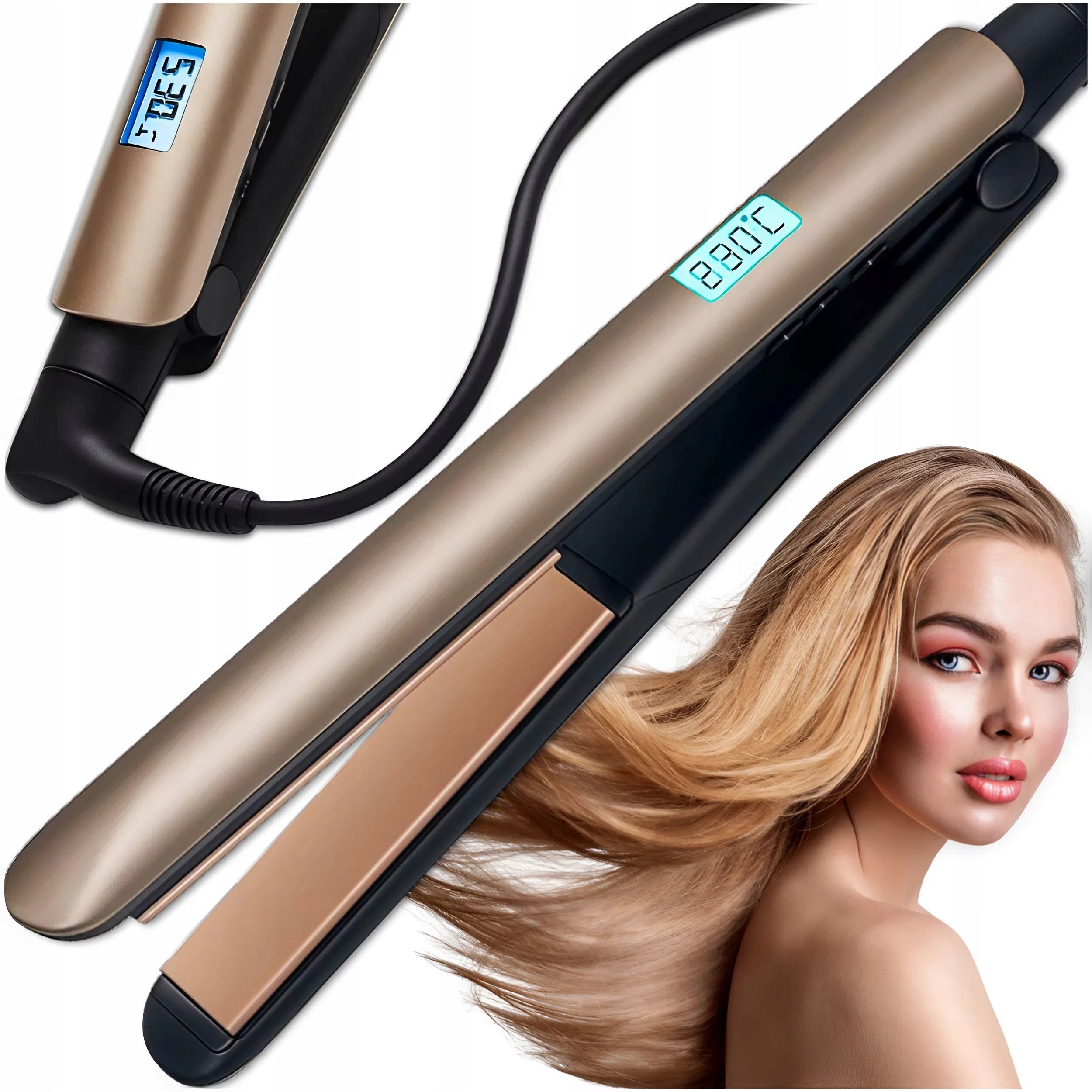 STRAIGHTENER FOR DAMAGED HAIR KERATIN CERAMIC 46W DISPLAY Manufacturer code PROSTOWNICA DO WŁOSÓW KERATYNOWA MEMFLOW