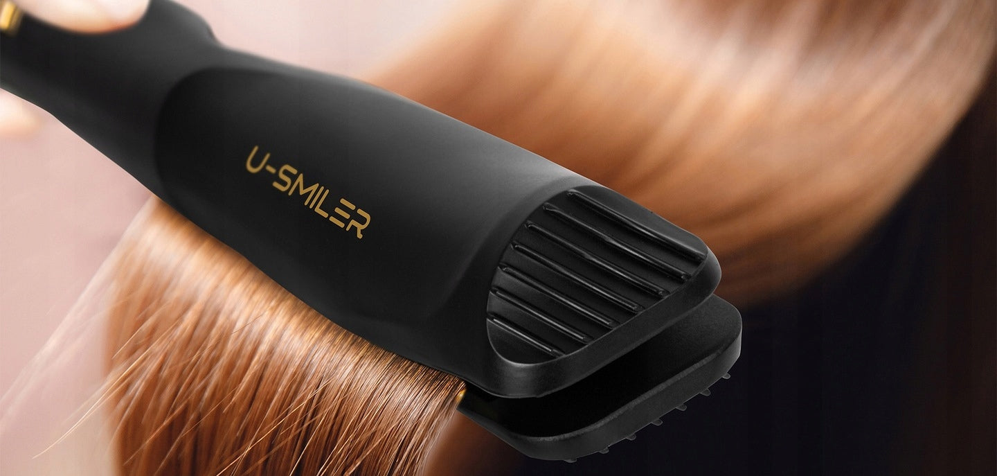 STRAIGHTENER HAIR CURLER WITH CERAMIC IONIZATION 2in1 CASE + GLOVE Manufacturer code LOKÓWKA DO WŁOSÓW 2w1