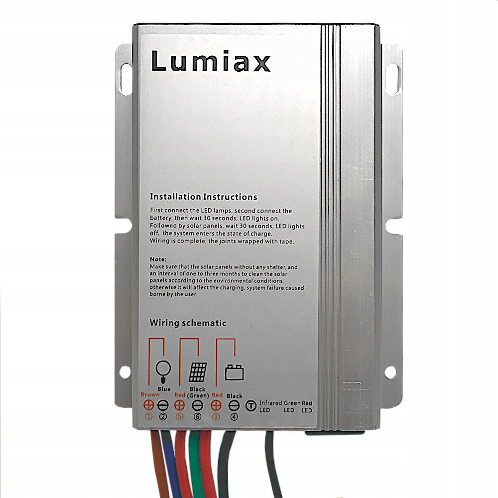 STREET LAMP LED SOLAR LANTERN 12V/24V 30W Color gray