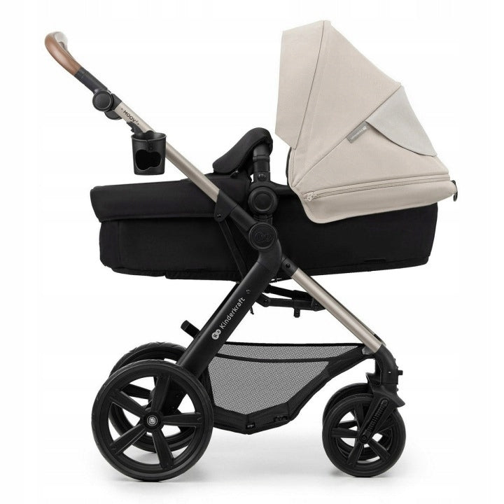 STROLLER 3IN1 KINDERKRAFT MOOV 2 SEAT MINK PRO I-SIZE GREY
