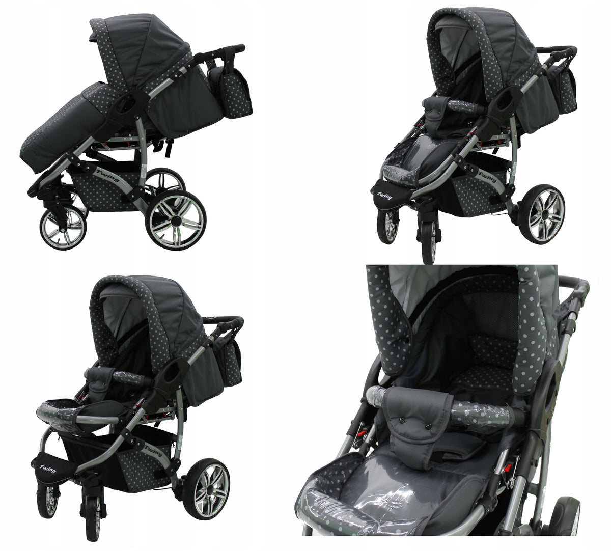 STROLLER ECO TWING 3IN1 KAREX GLOVES Manufacturer code 155