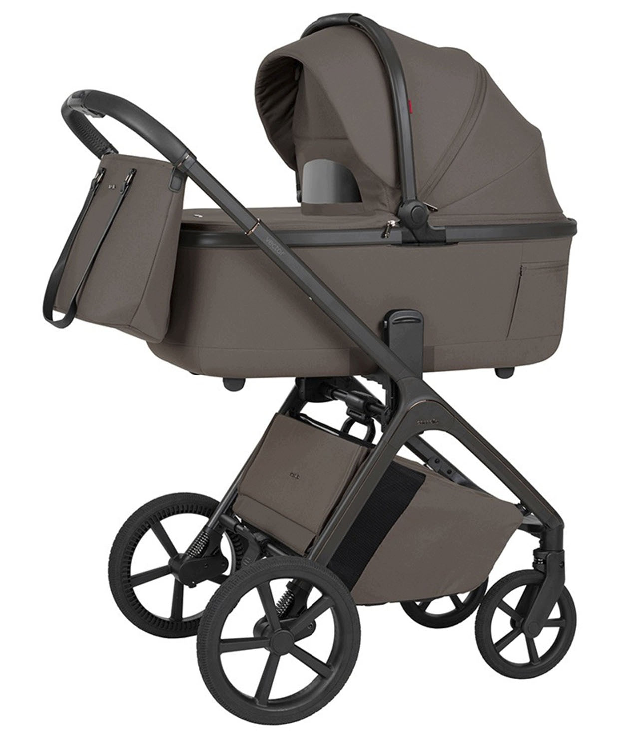 STROLLER + FOLDING GONDOLA 3in1 LARGE WHEELS SEAT FRONT REAR 0-22KG Manufacturer code 6900085013442