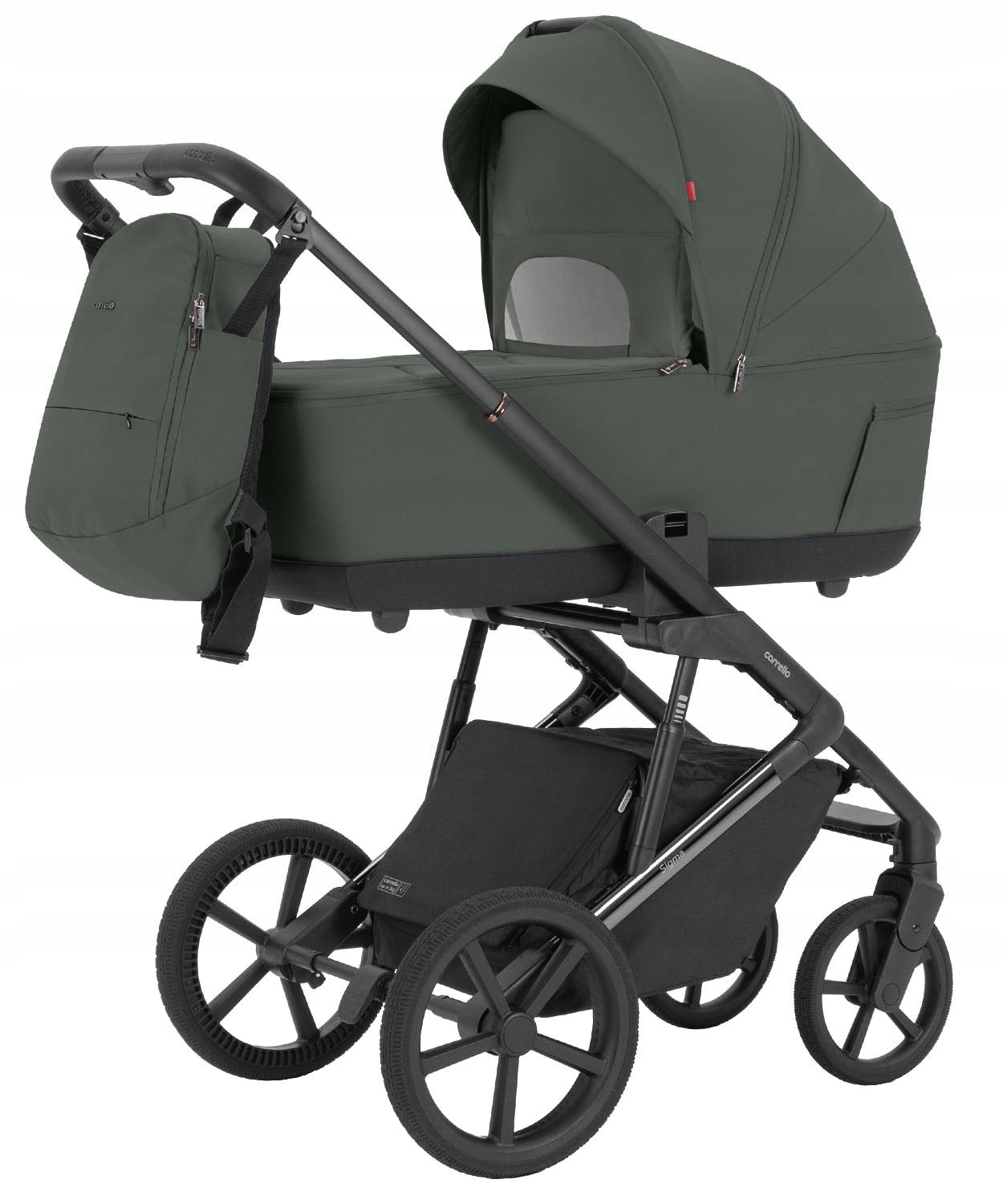 STROLLER + GONDOLA RETRACTABLE SEAT 2in1 LARGE WHEELS SIGMA 22 KG Manufacturer code 6900085011042